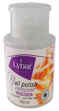 Odlakovač Lybar s kokosovým olejem 150ml - Kosmetika Hygiena a ochrana pro ruce Odlakovače